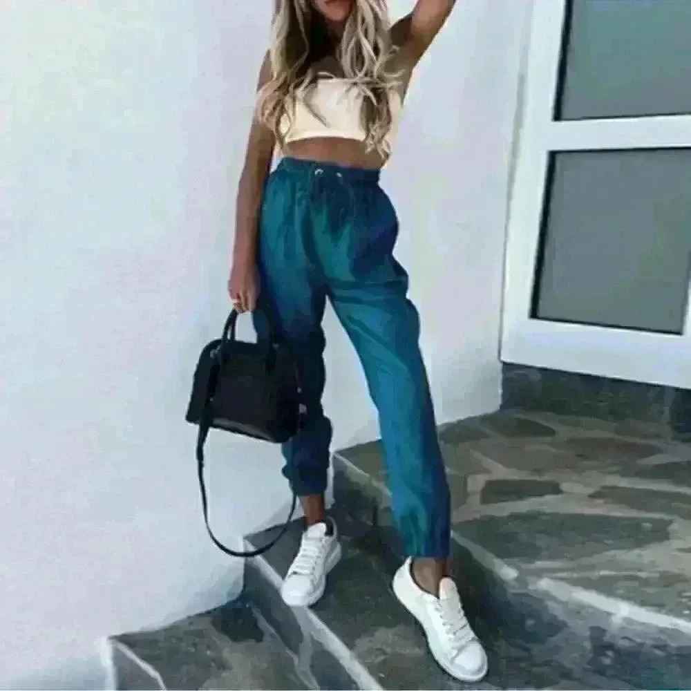 Small blue joggers